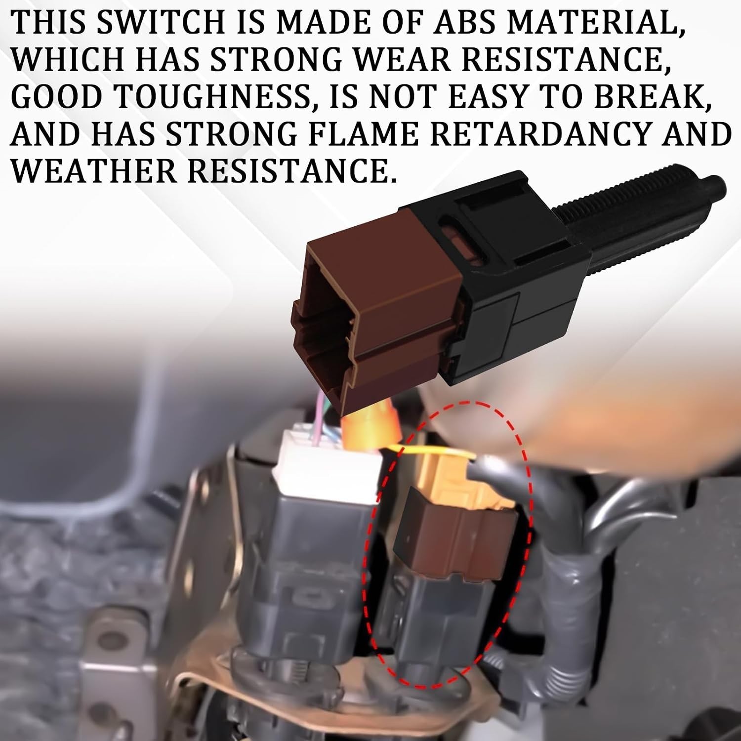 Cruise Control Cutout Switch, Brake Light Switch, Brake Stop Light Switch Rep...