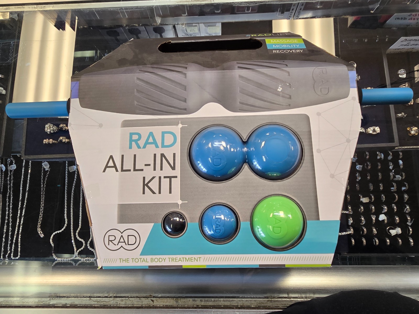 RAD All-in Kit – Foam Roller Set for Whole Body Massage – 7 in 1 Kit - NEW