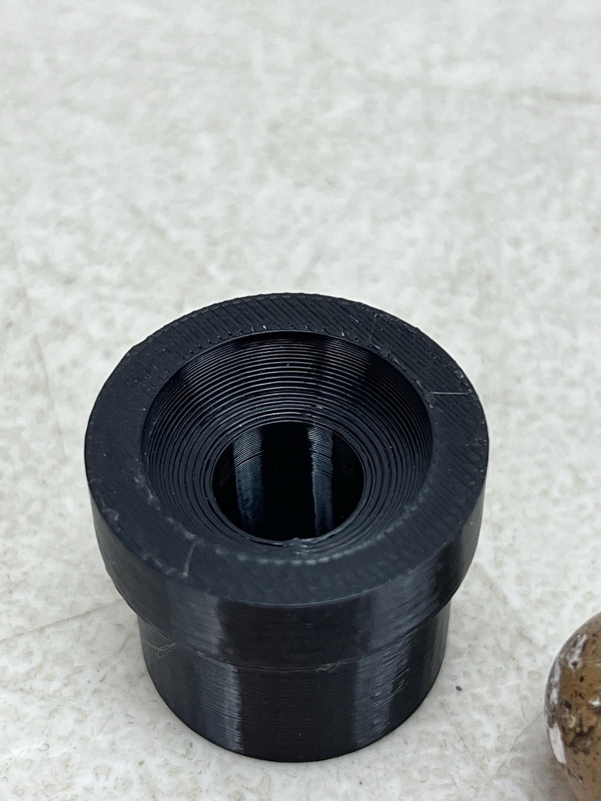 3D Printed Button Quail Egg Adapter For Built-in Brooder Incubator Candler Light