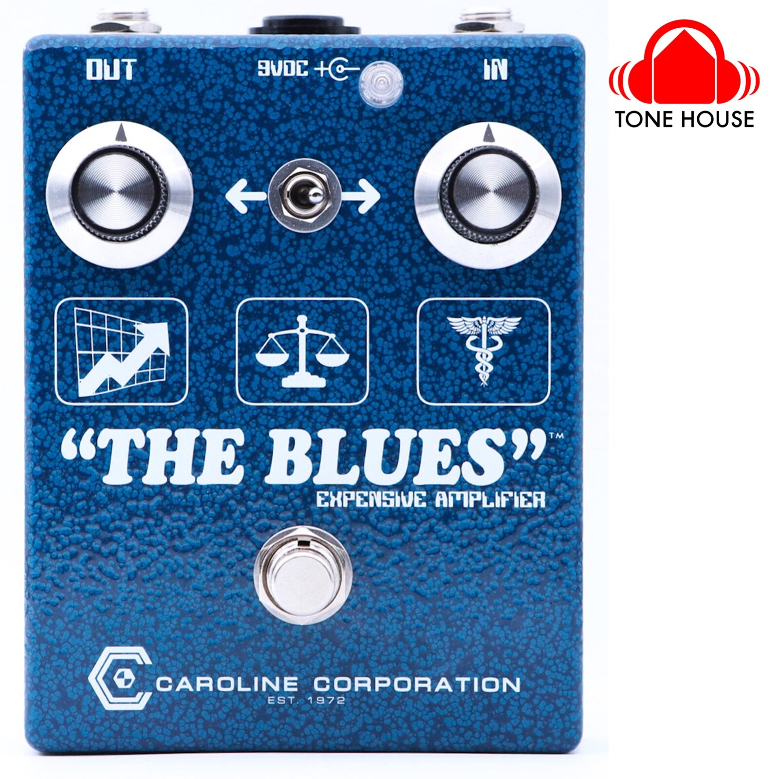 Caroline – THE BLUES "Expensive Amplifier" Overdrive Pedal – Boutique Mojo