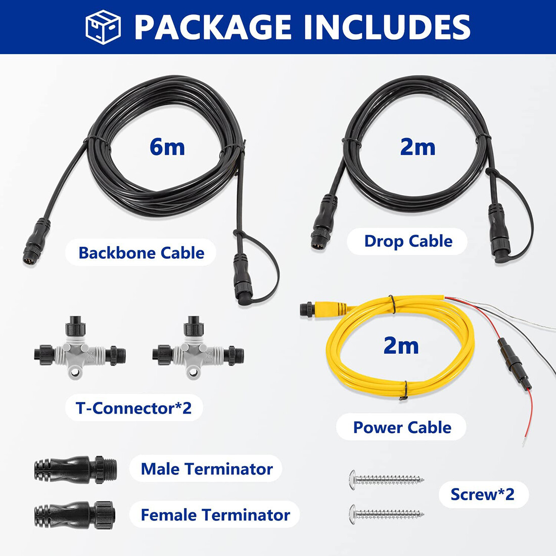 for Garmin Nmea 2000 Starter Kit 010-11442-00