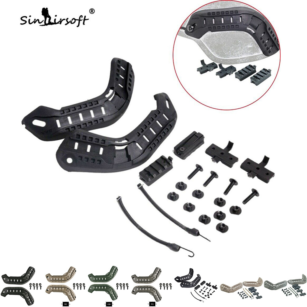 Tactical ACH ARCs Helmet Accessory Rail Connector Kit Mount for MICH 2000 Helmet