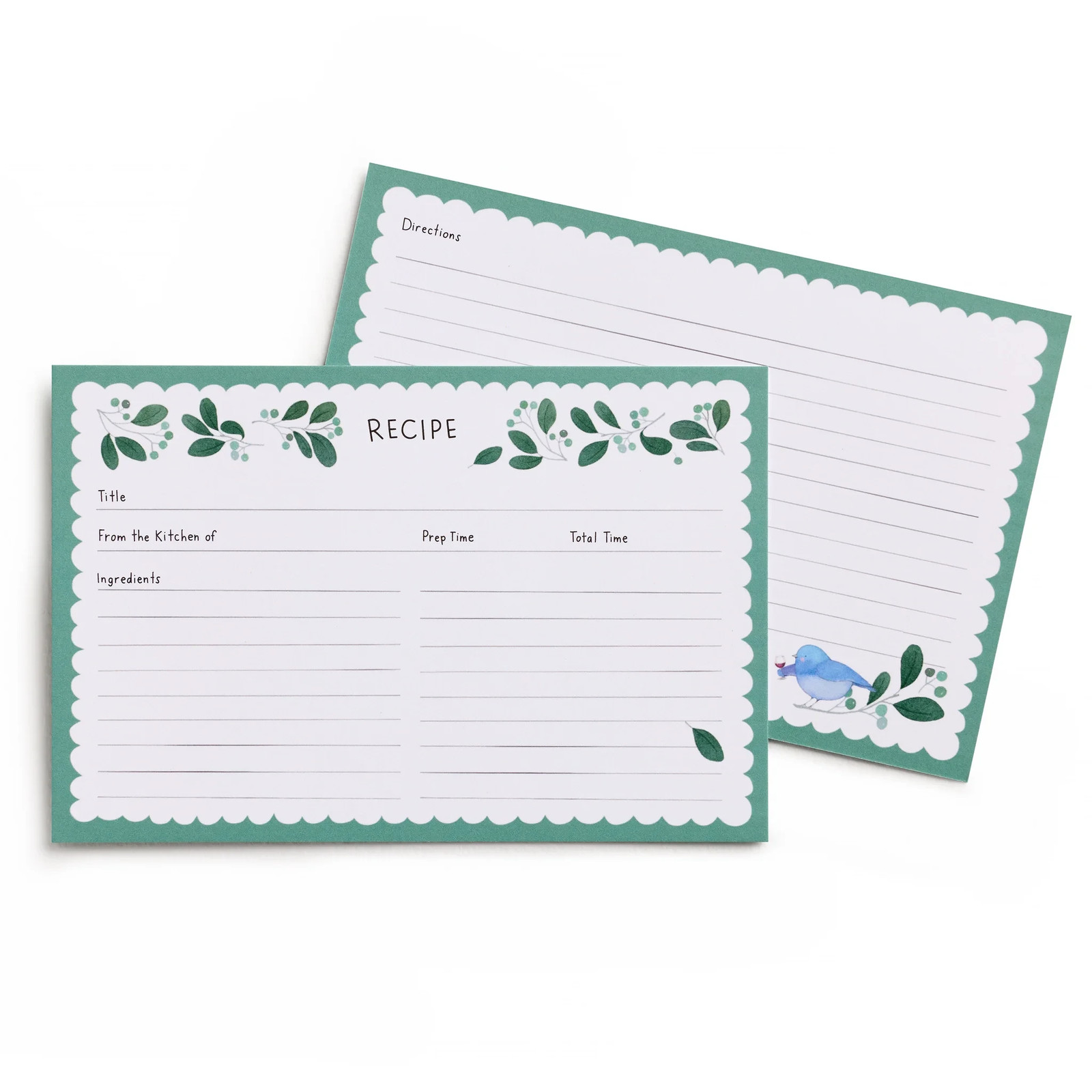 E. Frances - Chirps and Cheers Recipe Cards, Set of 12