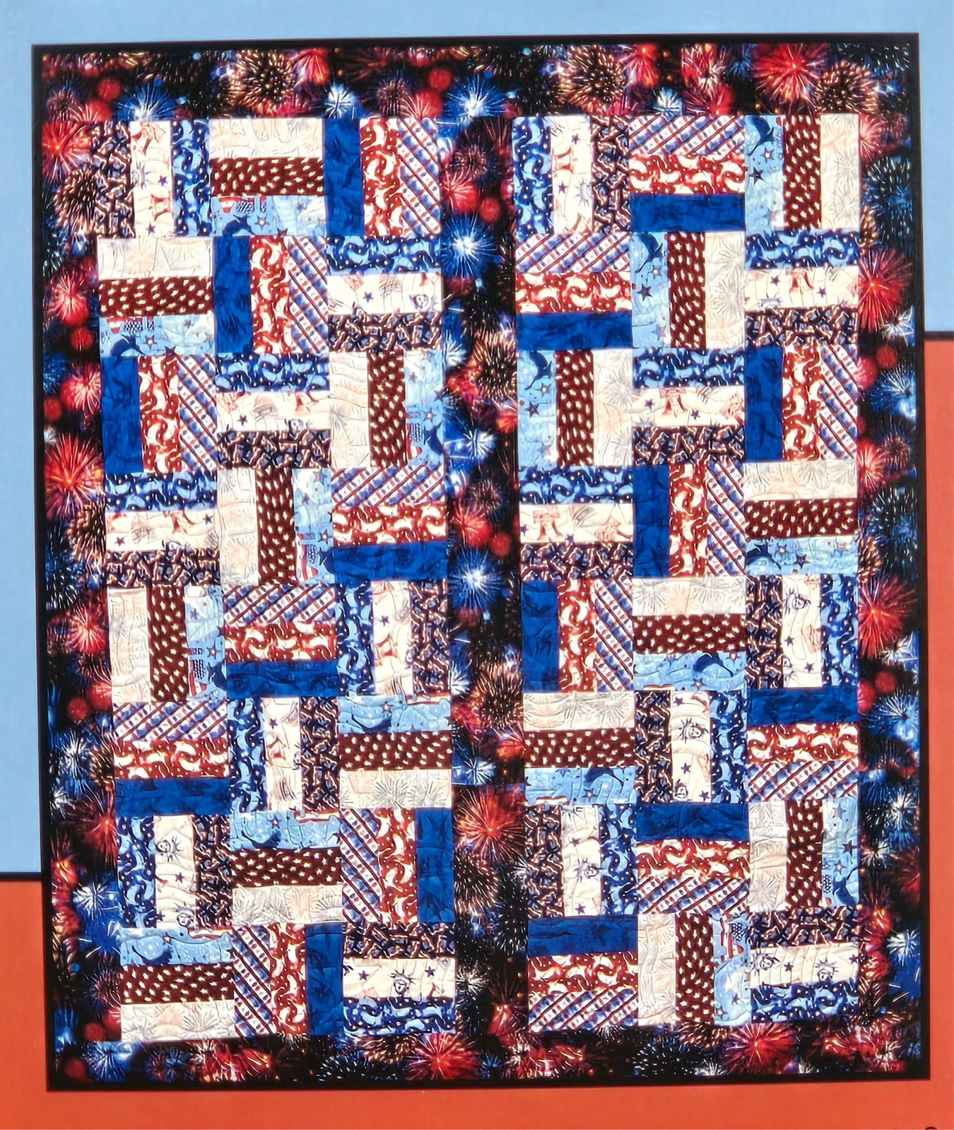AMERICAN MADE Quilt Pattern Tamara Cook for Villa Rosa Designs
