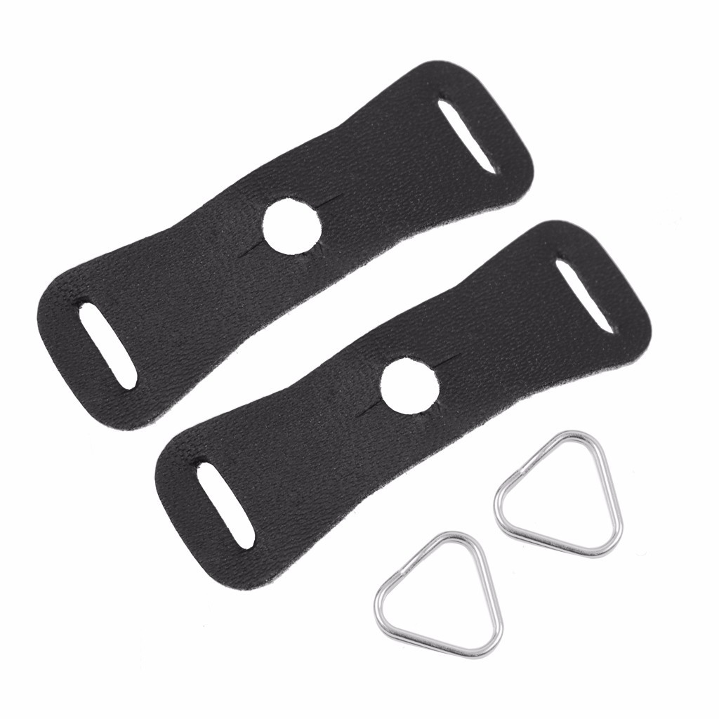 Leather Protection Pad+Triangle Lug Ring for Sony Nikon SLR RF Mirrorless-1 pair