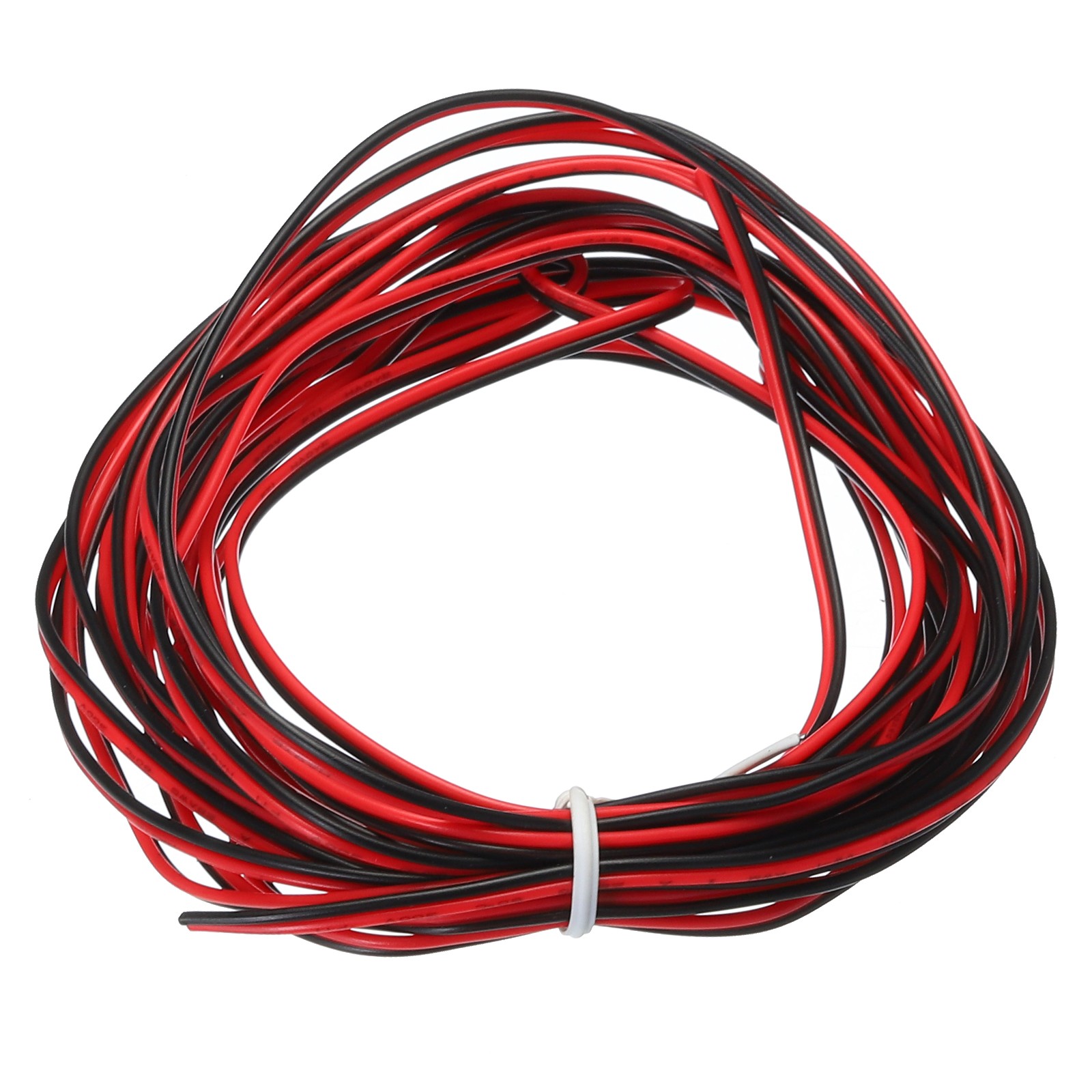 28 Gauge 2 Conductor Parallel PVC Wire 15Ft/4.5M Long 1.2mm Dia for LED Cable