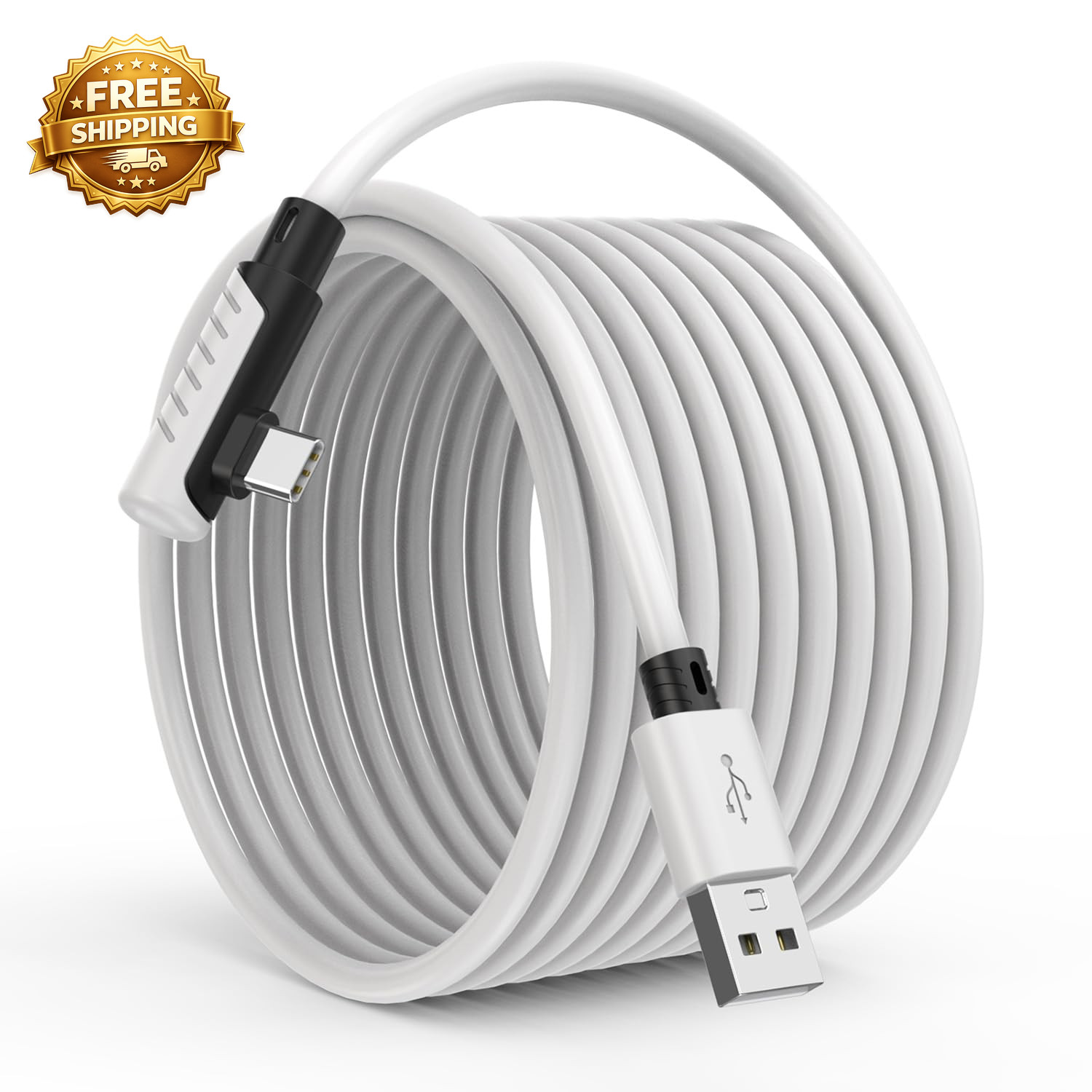 16 Feet Link Cable for Quest 3S,VR Cable Compatible with Meta Quest 3S/Quest 3