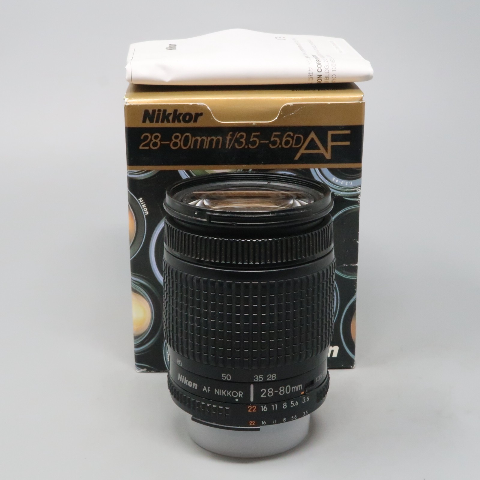 Nikon AF Nikkor 28-80mm 1/3.5-5.6 D Lens