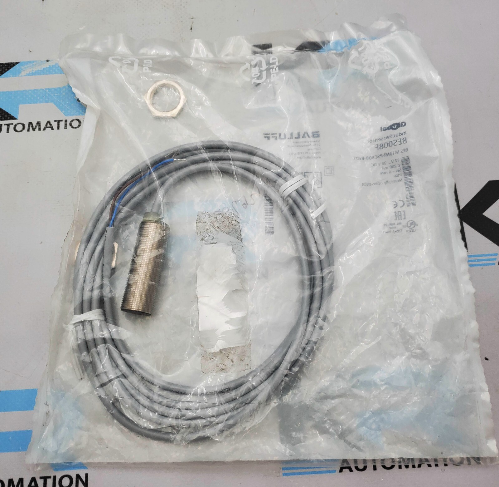 Balluff BES008F GLOBAL Inductive Sensor 12-30VDC 200mA 8MM