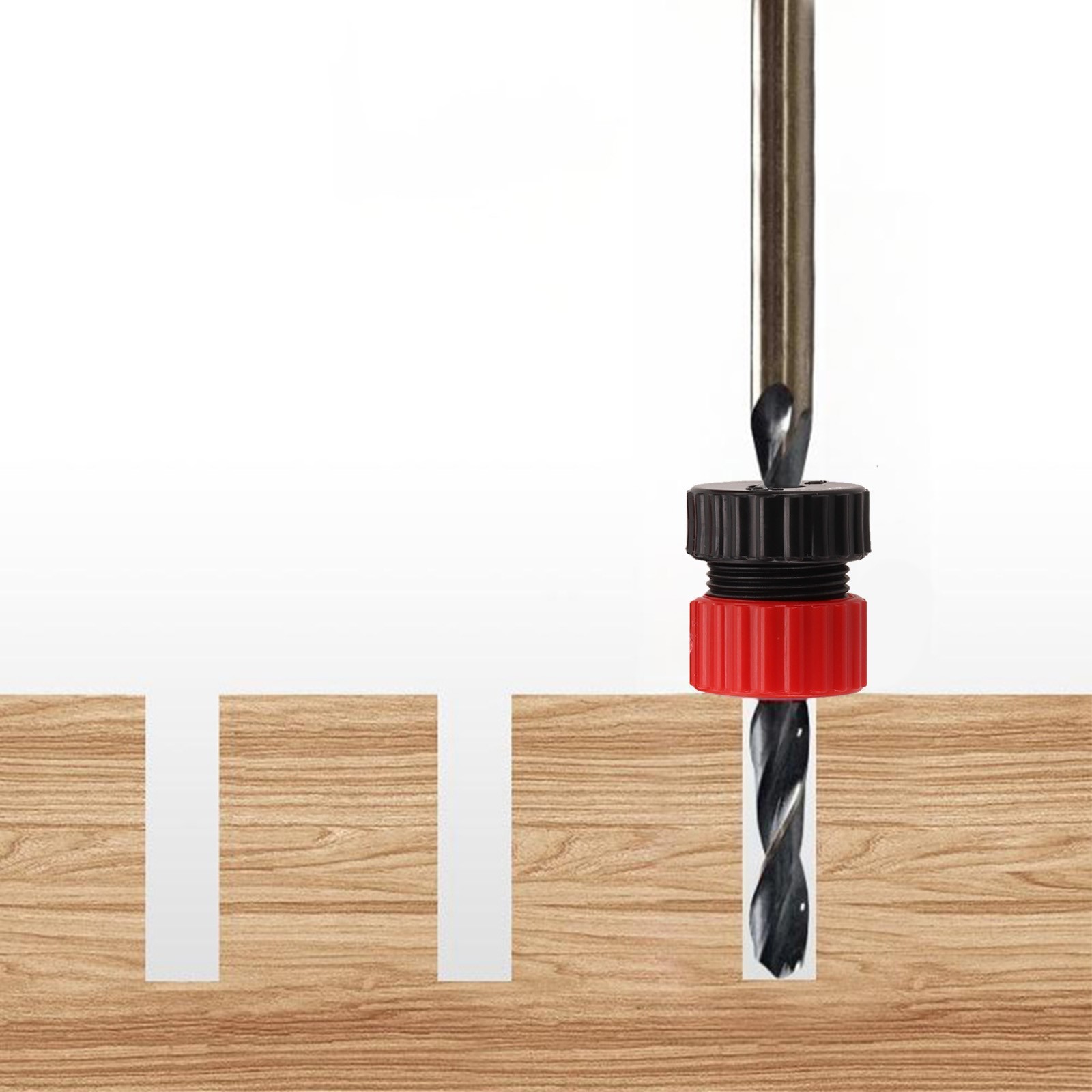 Achieve Consistent Drilling Depth with Adjustable Drill Bit Depth Stop