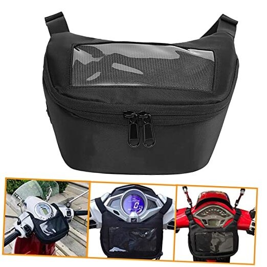 Motorcycle Universal Saddlebags Handlebar Bag Storage bag Mobile Phone Touch