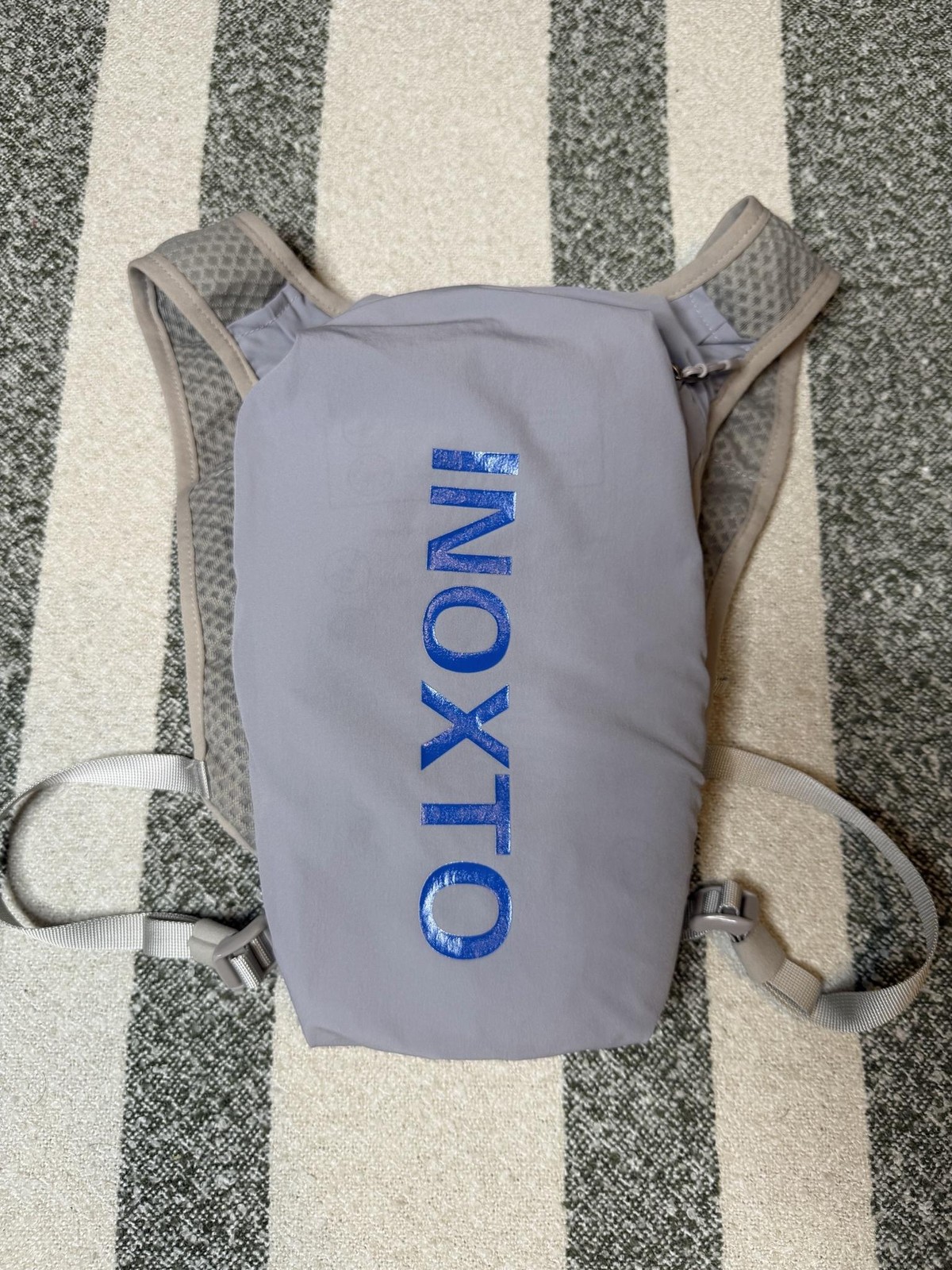 INOXTO Hydration Backpack Gray One Size Lightweight Hiking Pack Water Bladder