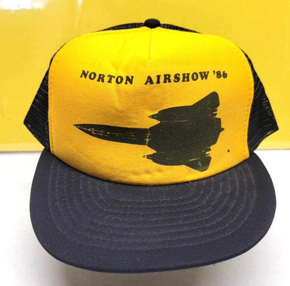 USAF NORTON AIRSHOW '86 ADJUSTABLE SNAPBACK OTTO CAP