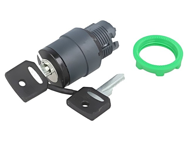 ZB5AG6 switch: rotary switch with key 22mm rod.Pos: 1 black SCHNEIDER E
