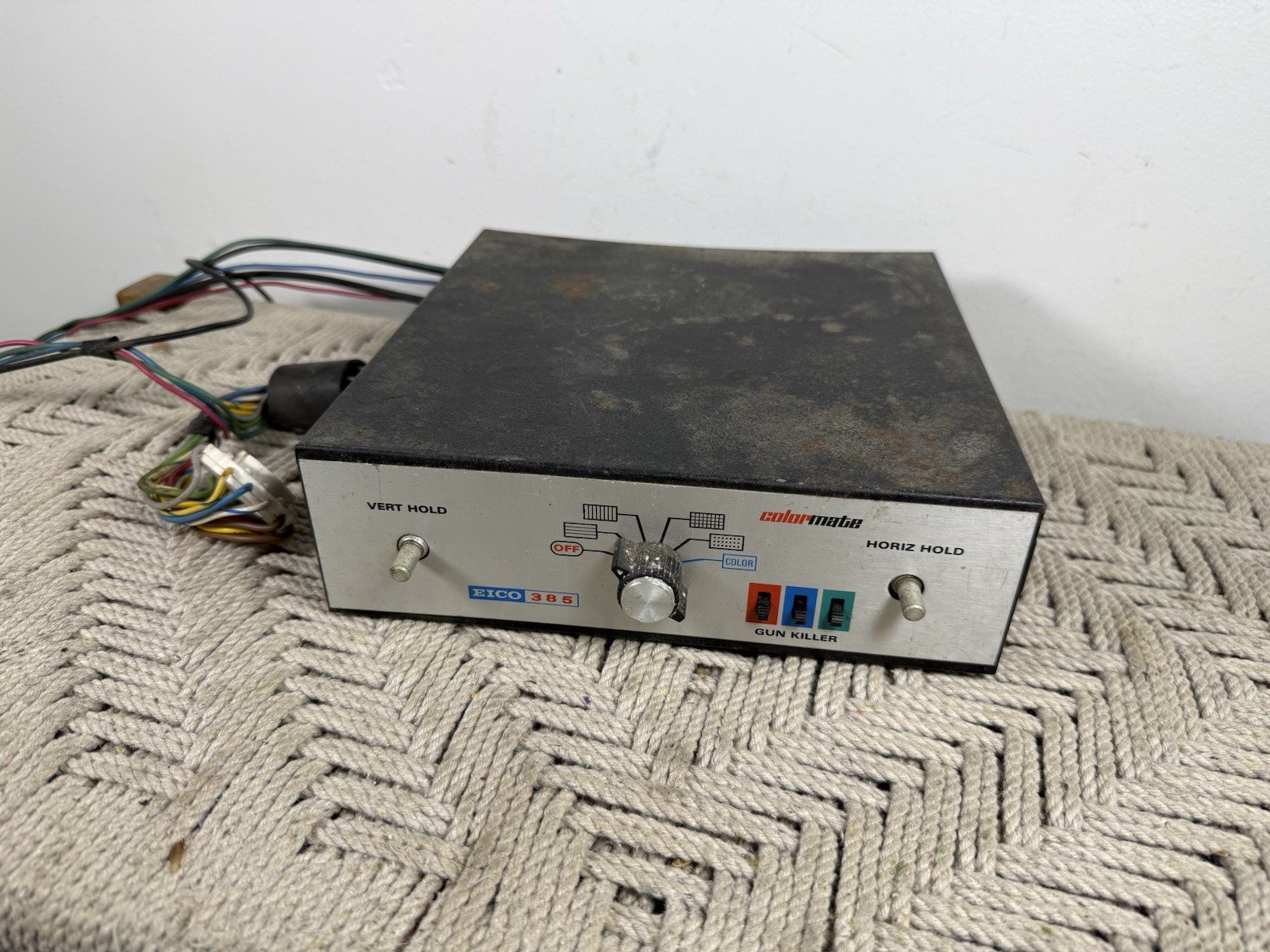 🍊Vintage 1970s Eico 385 Solid State ColorMate Bar Generator | UNTESTED