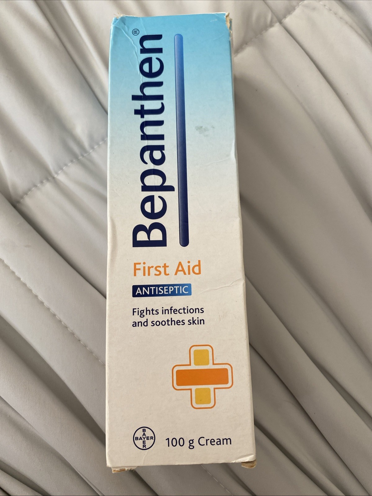 Bepanthen First Aid Antiseptic Cream 100g 3.52 Ounce Exp 11/24