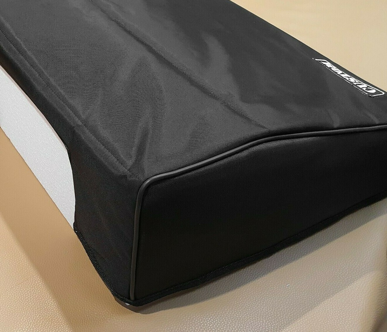 Custom padded cover for Oberheim DX vintage synth
