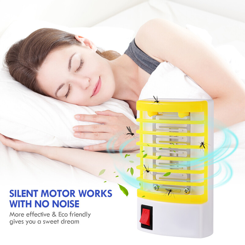 Bug Zapper, Fruit Flies Trap, Electric Mosquito & Fly Zapper/Killer Wall Plug in