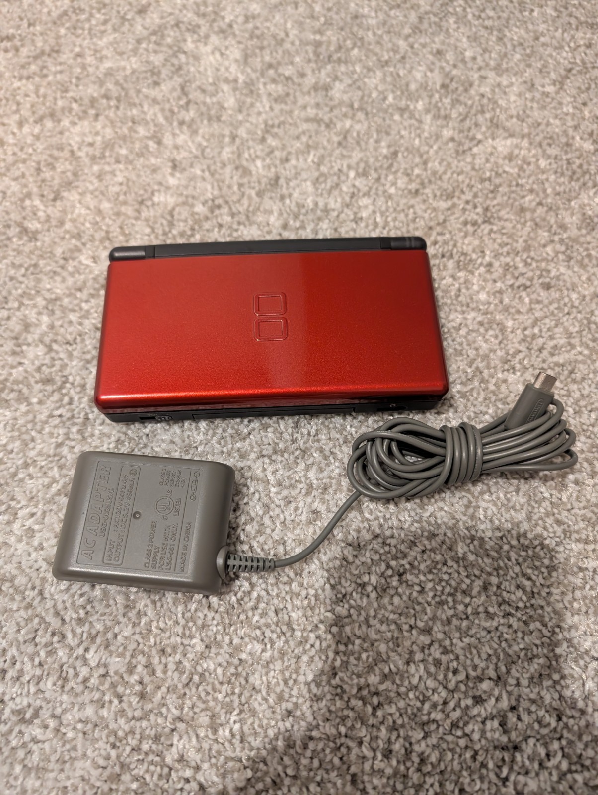 Nintendo DS Lite Crimson Handheld System - Red/Black