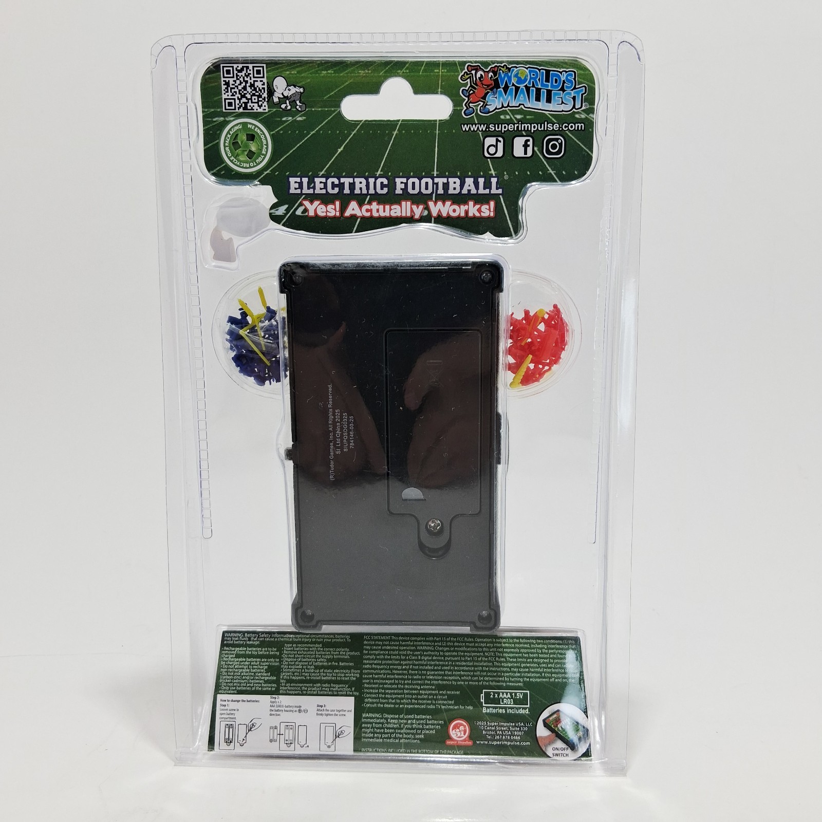 World's Smallest Electronic Football