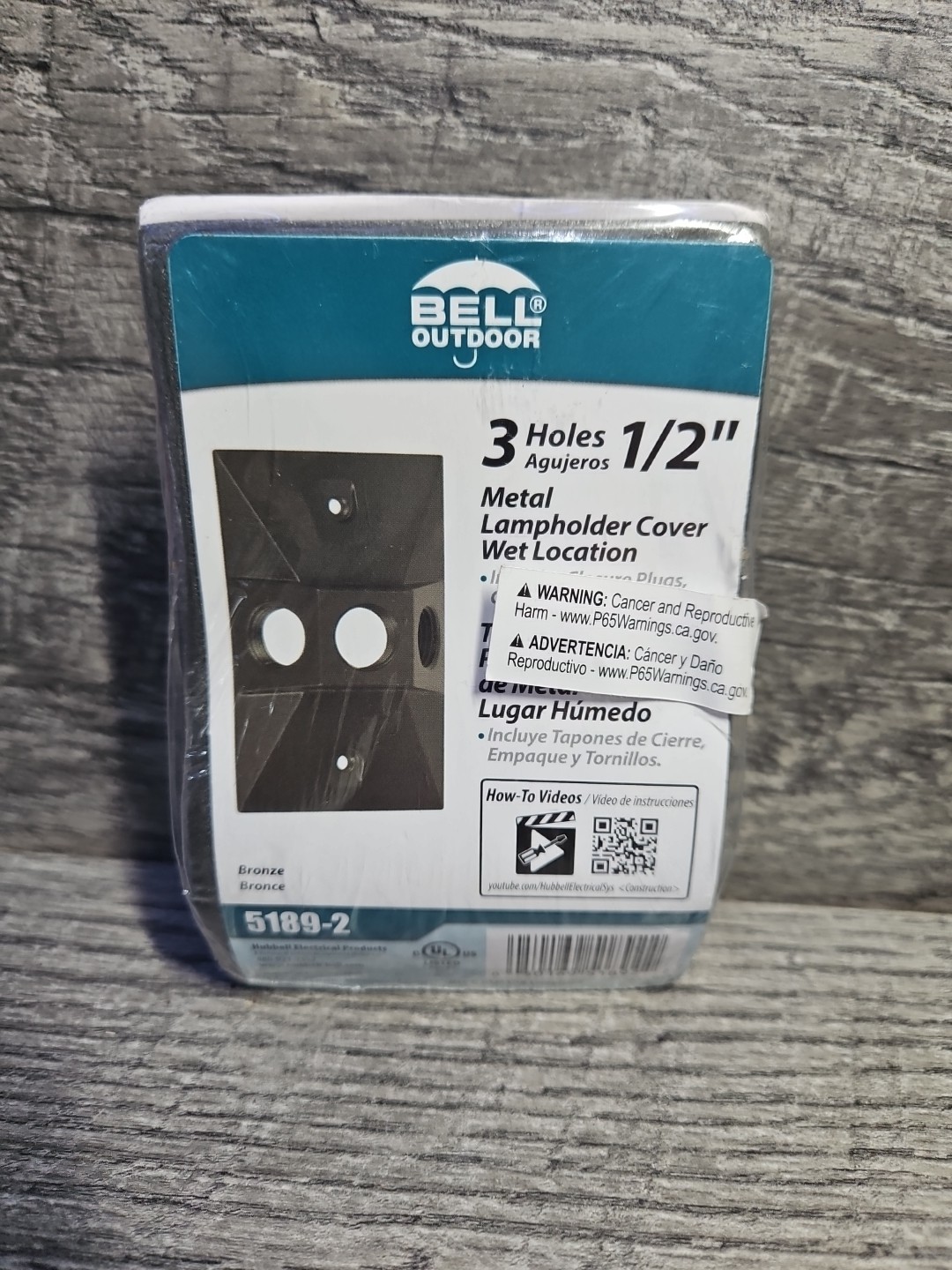 Bell 1g Br Wp Cvr (3) 1/2 Out 5189-2 Bell 5189-2 050169518922 Zinc Bronze