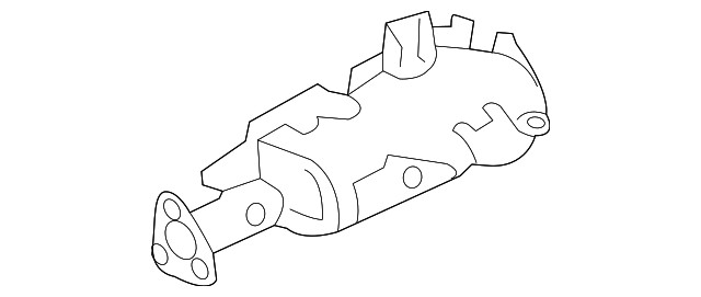Genuine Nissan Exhaust Clamp 20074-EZ41A