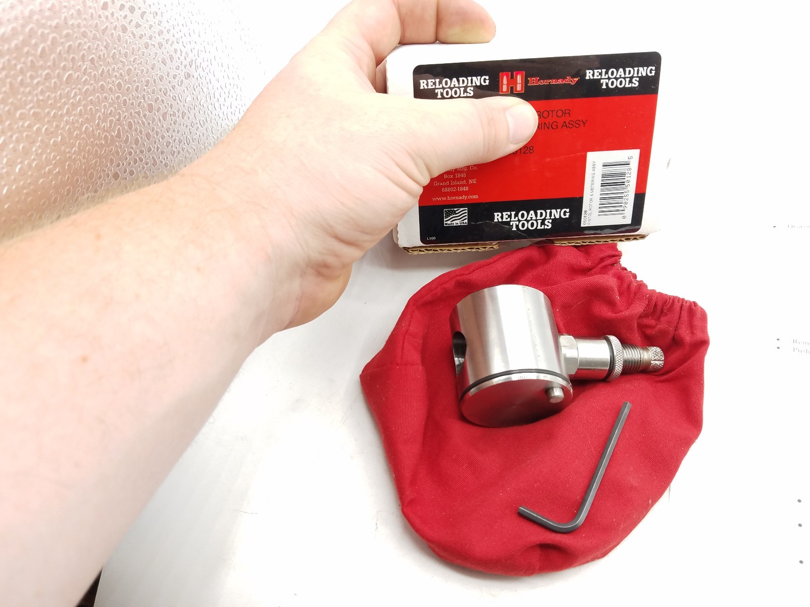 Hornady Lock-N-Load Powder Measure Rotor and Standard Size Metering Assembly