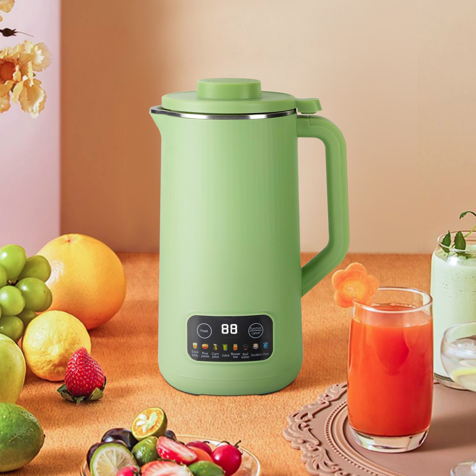 Automatic Nut Milk Maker Machine Homemade Almond Oat Coconut Soy?800ml