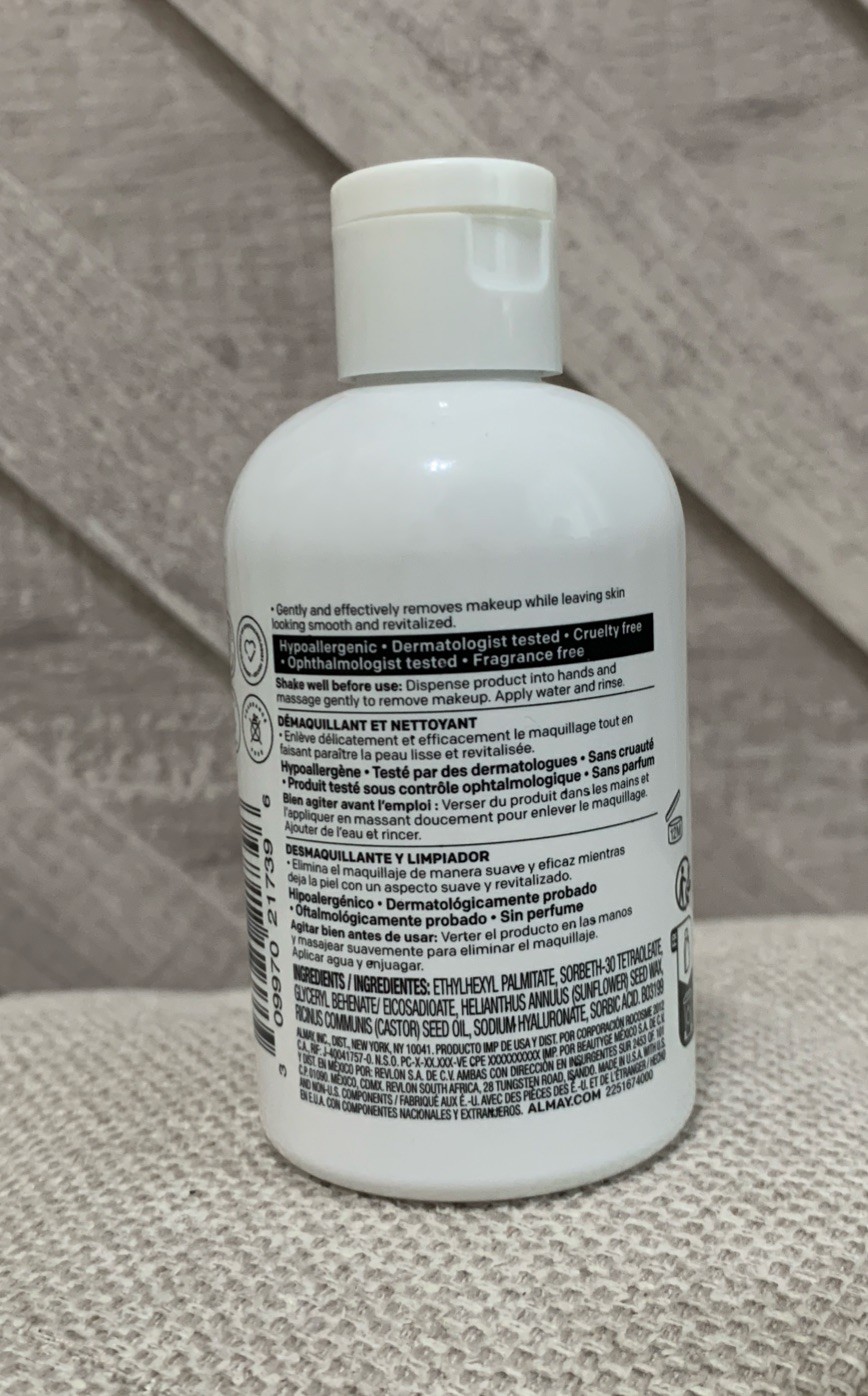 Almay Moisturizing Makeup Remover & Cleanser 4 fl oz