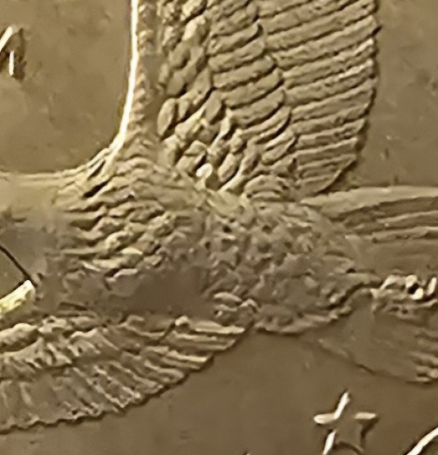 2000-P Sacagawea Error Dollar "Wounded Eagle" FS-90 Nice Coin Collectors Item