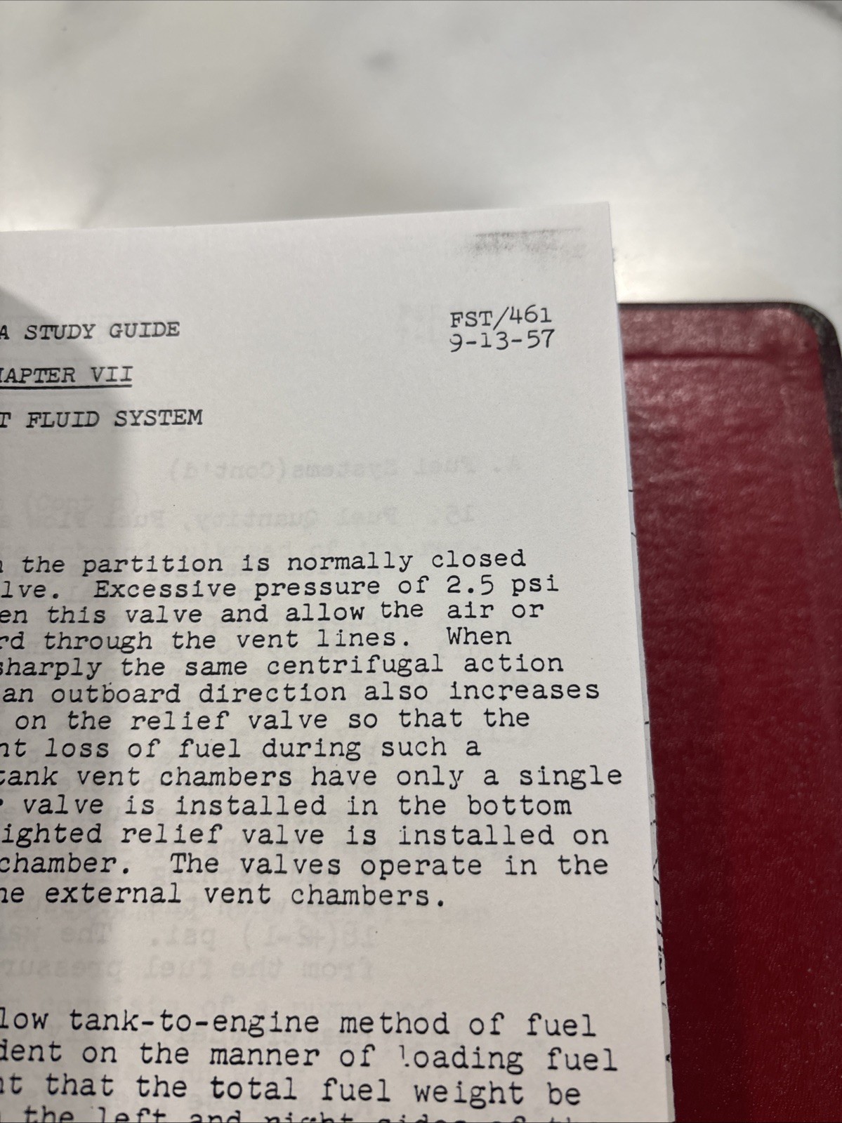 1957 Douglas DC-6 Factory Pilot Study Guide Manual