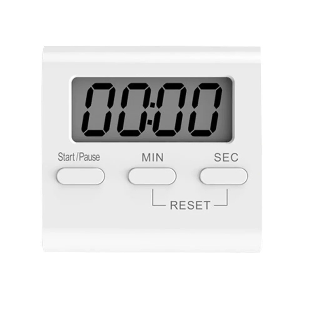 Large LCD Digital Kitchen Cooking Timer Count Down Up Clock Loud Alarm Magnetic