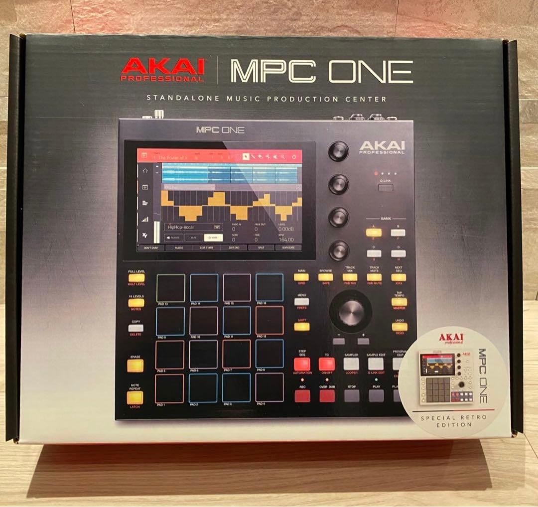 AKAI Professional MPC One Retro Edition Standalone Sampler Sequencer Tested