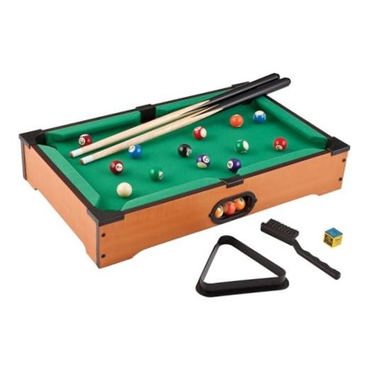 Mainstreet Classics 20-Inch Table Top Miniature Billiard/Pool Game Set