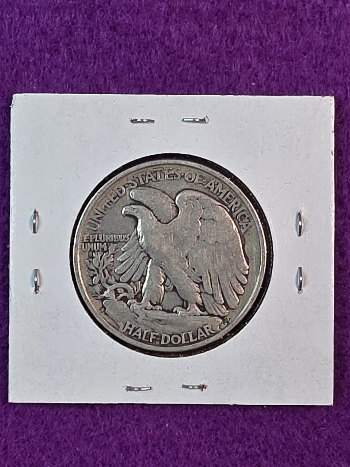1941 S Walking Liberty Silver Half Dollar