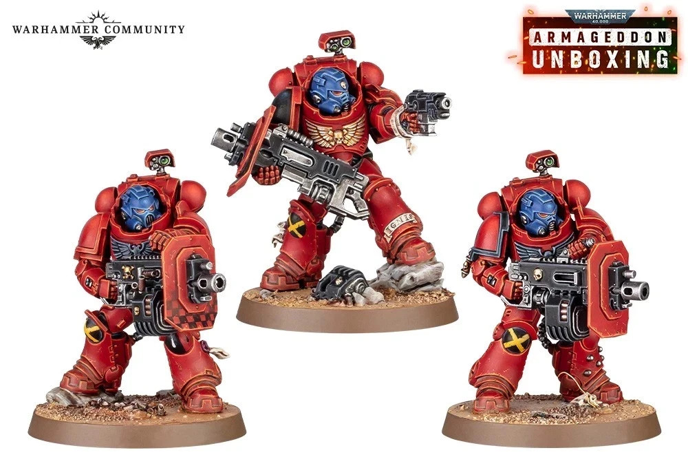Warhammer 40k Armageddon Space Marines Eradicators x3 Next Day Shipping (#105)