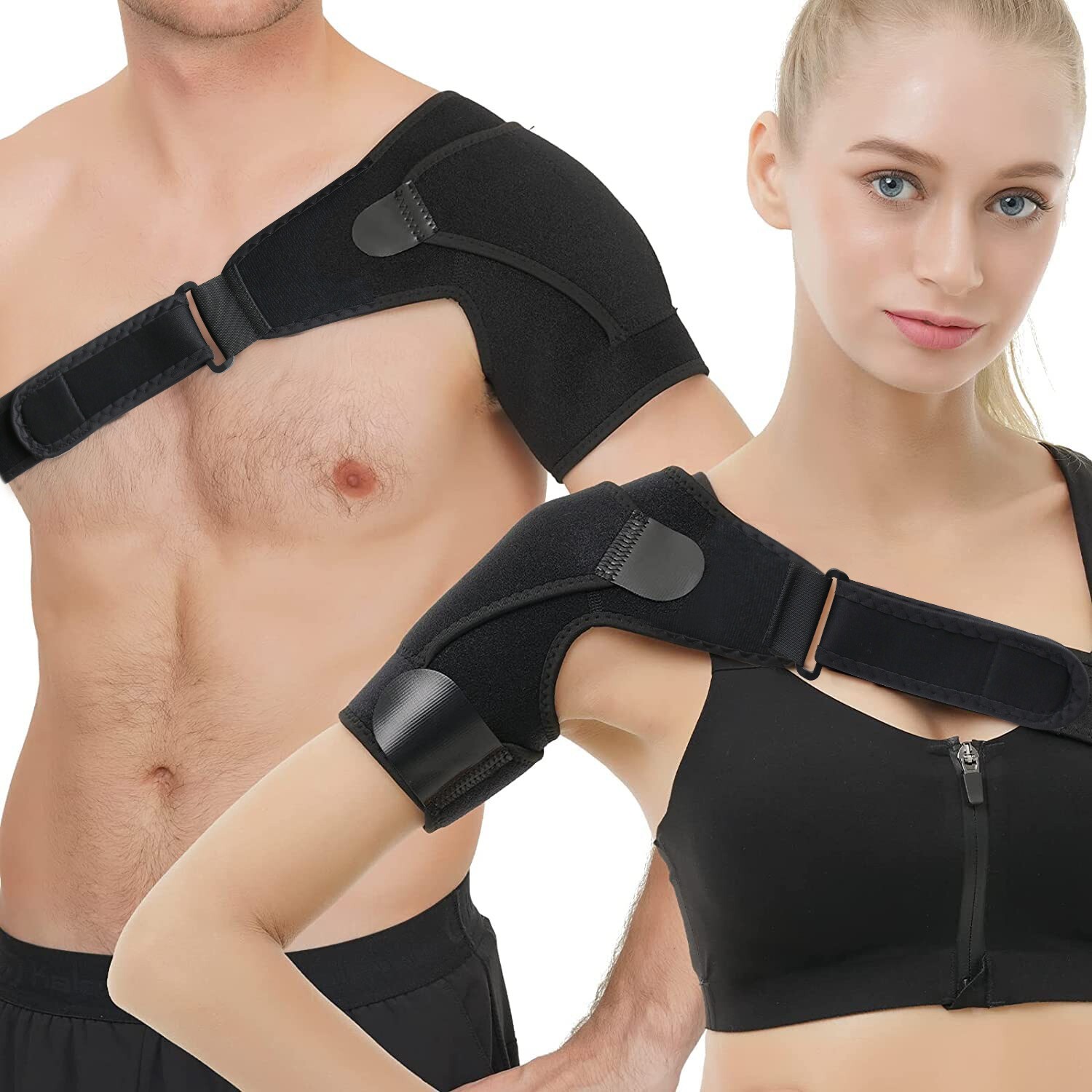 Adjustable Shoulder Brace Rotator Cuff Pain Relief Support for Joint Dislocated