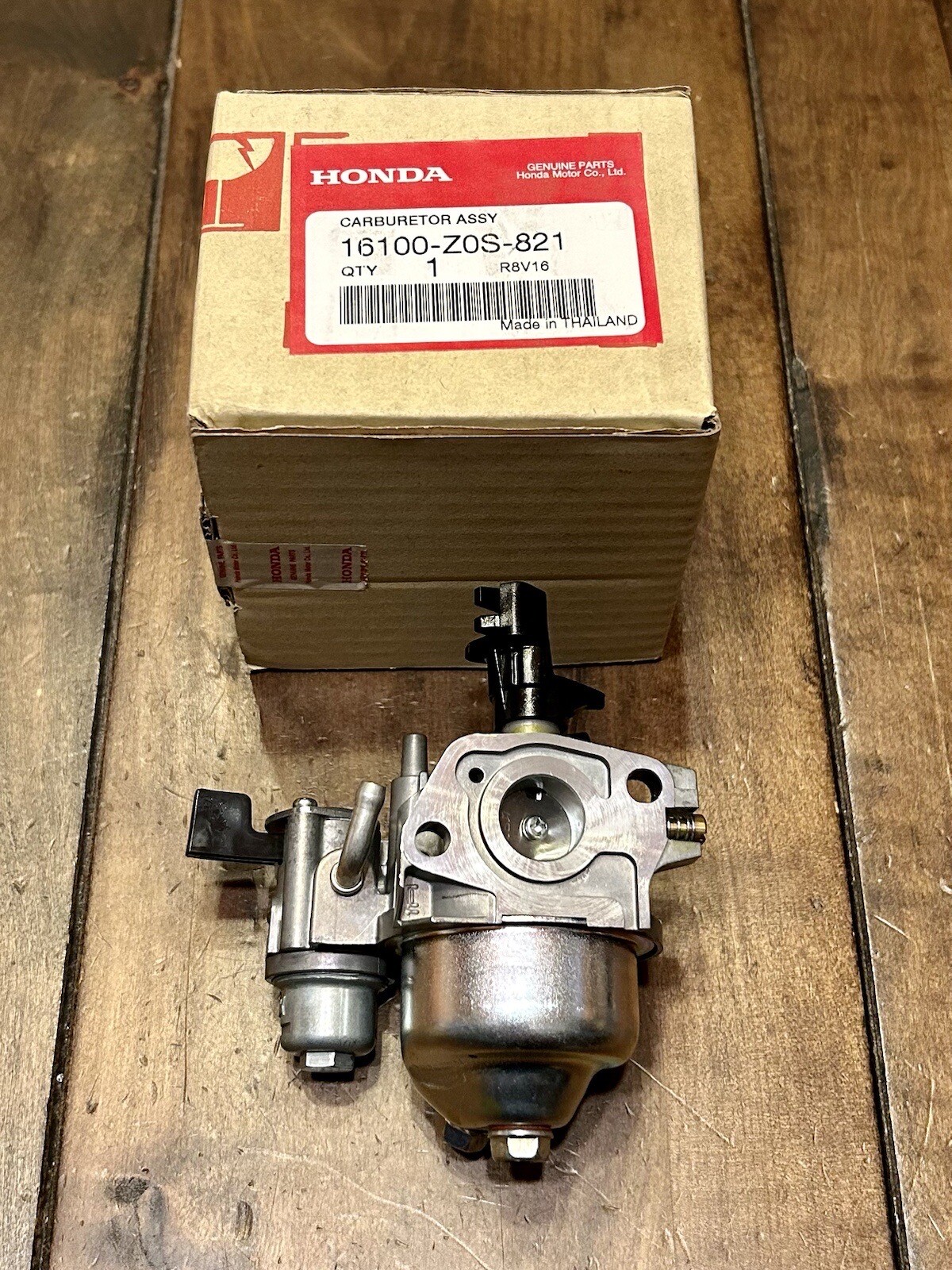 HONDA Carburetor (BE60P A) GX120T1 16100-Z0S-821 Genuine OEM