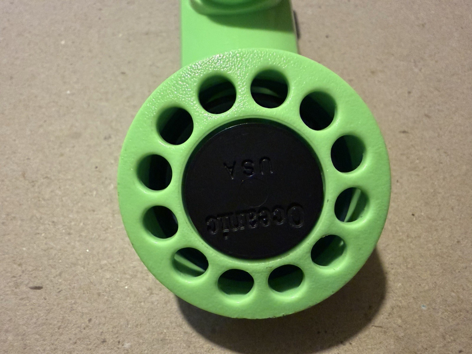 Oceanic Regulator Omega Second Stage Octopus Octo Neon Green (Read Desc)