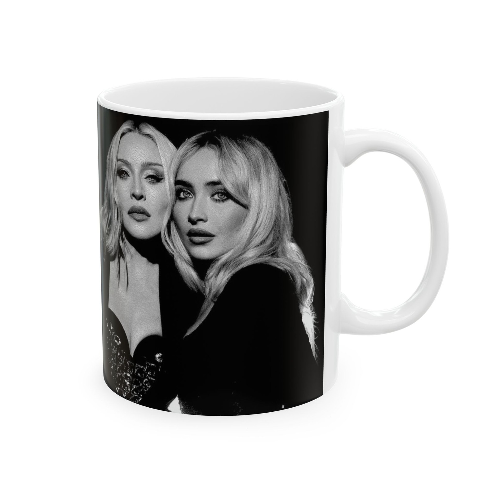 Bring Your Love Ceramic Mug 11oz, Madonna & Sabrina, Music Fan Gift