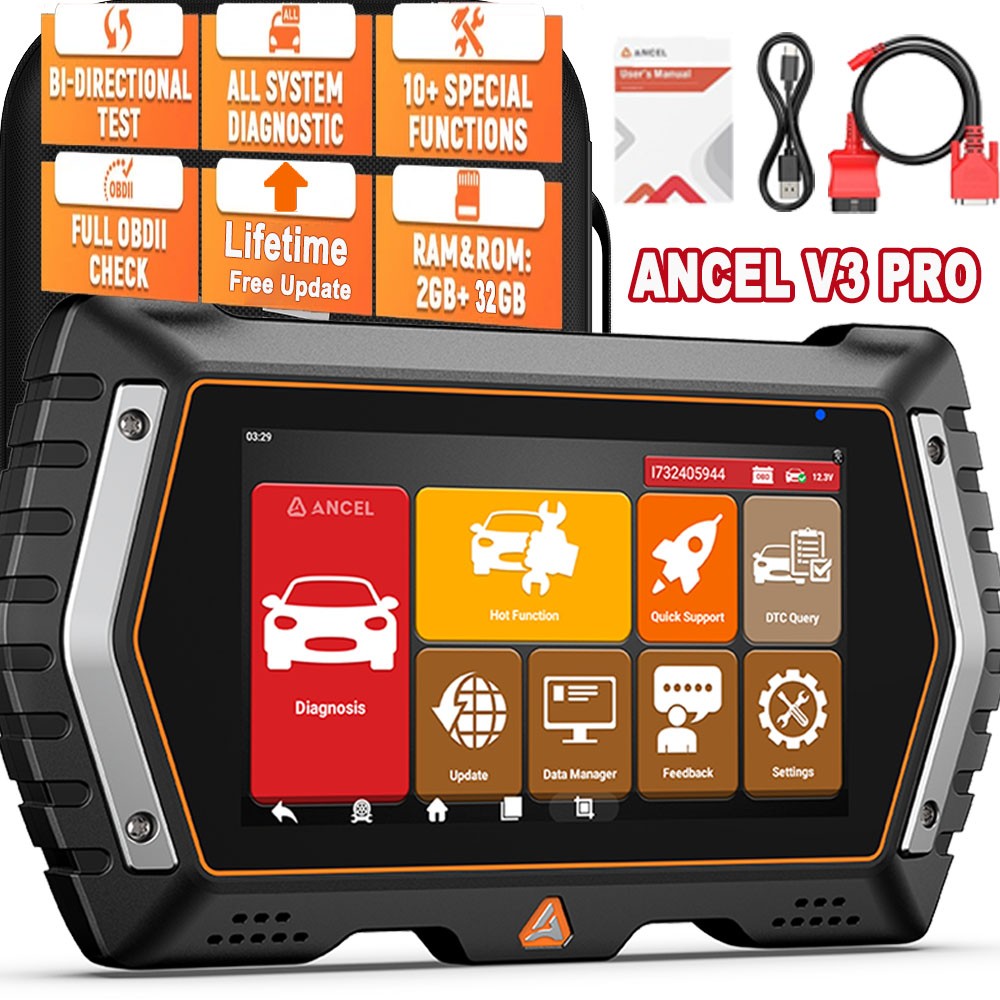 [Lifetime Free Update] Bi-Directional OBD2 Scanner All System Diagnsotic Tool US