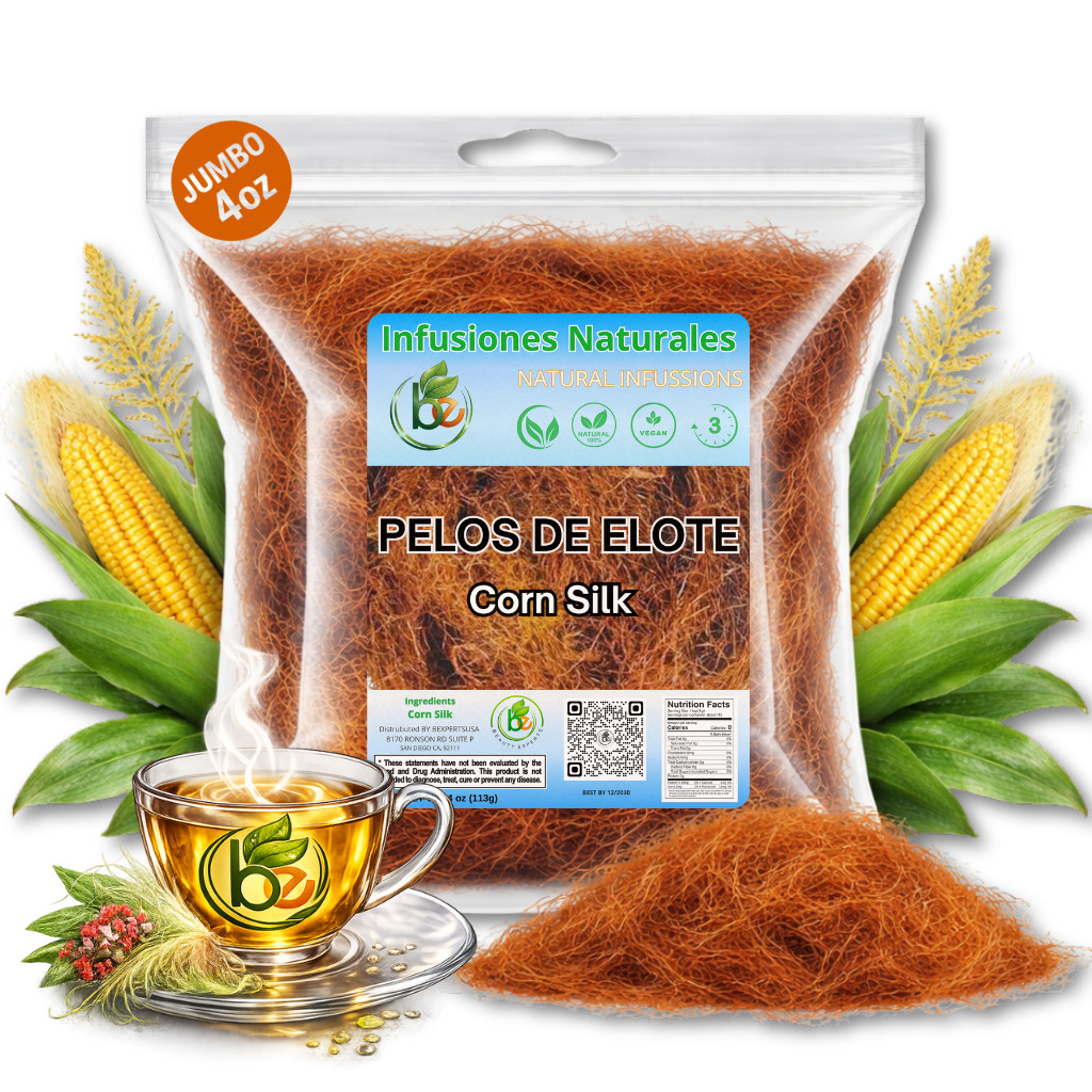Barbas de Elote Herbal Tea (Cornsilk Tea) – 4 oz – By BexpertsUSA