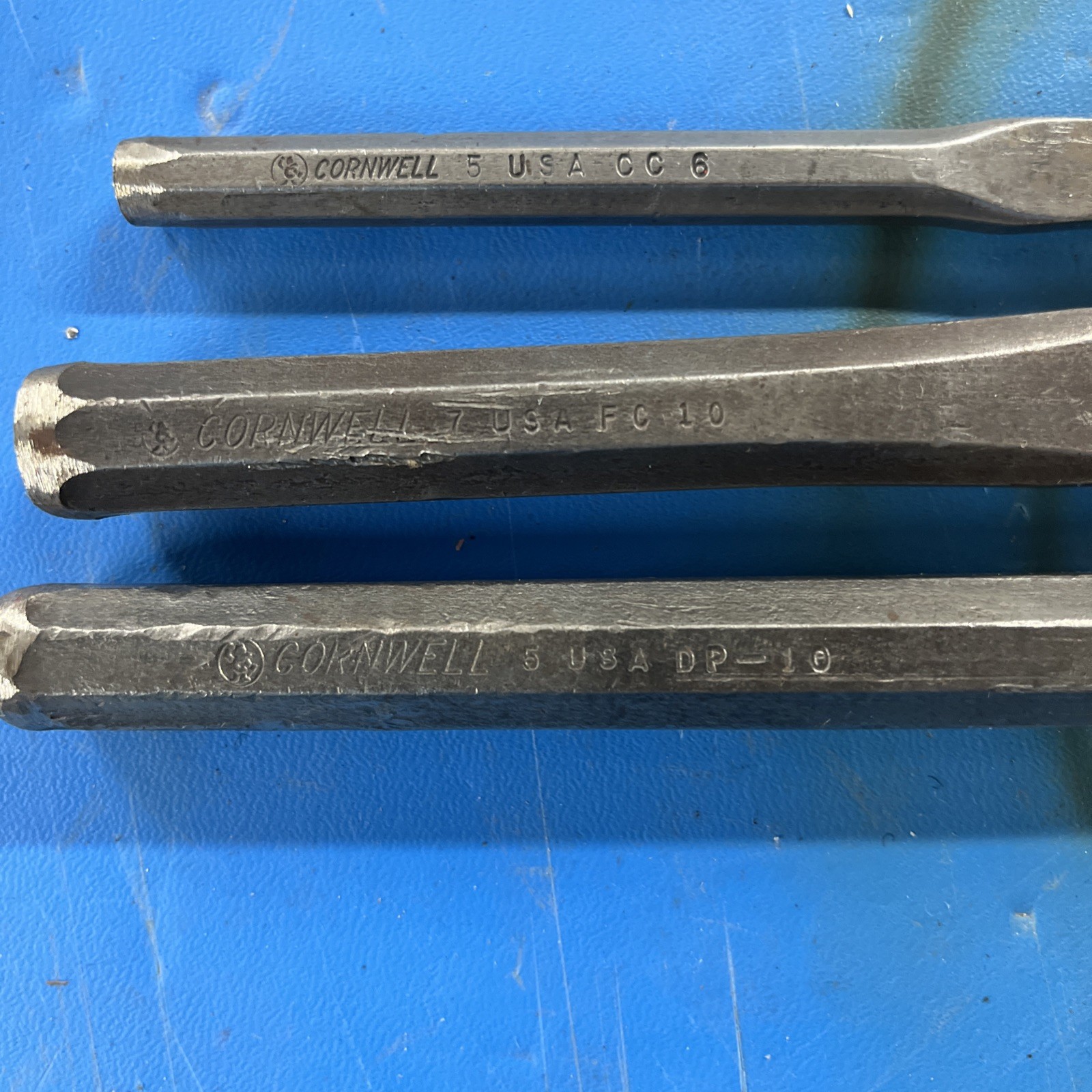 Cornwell Tools punch And chisel lot