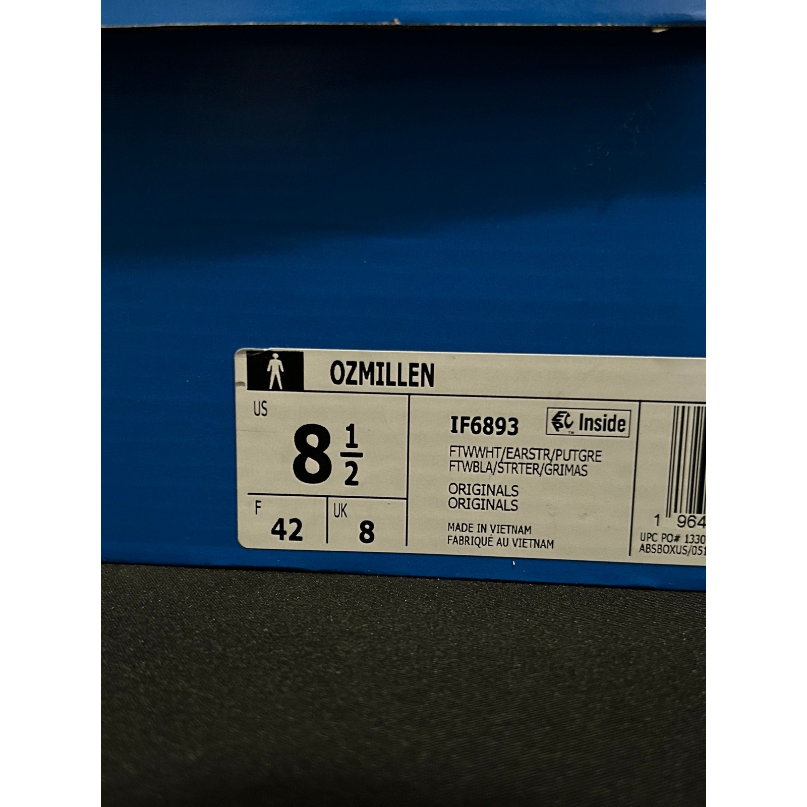 adidas Ozmillen White Putty Grey / $110 Retail!! / Size 8.5 / Brand New