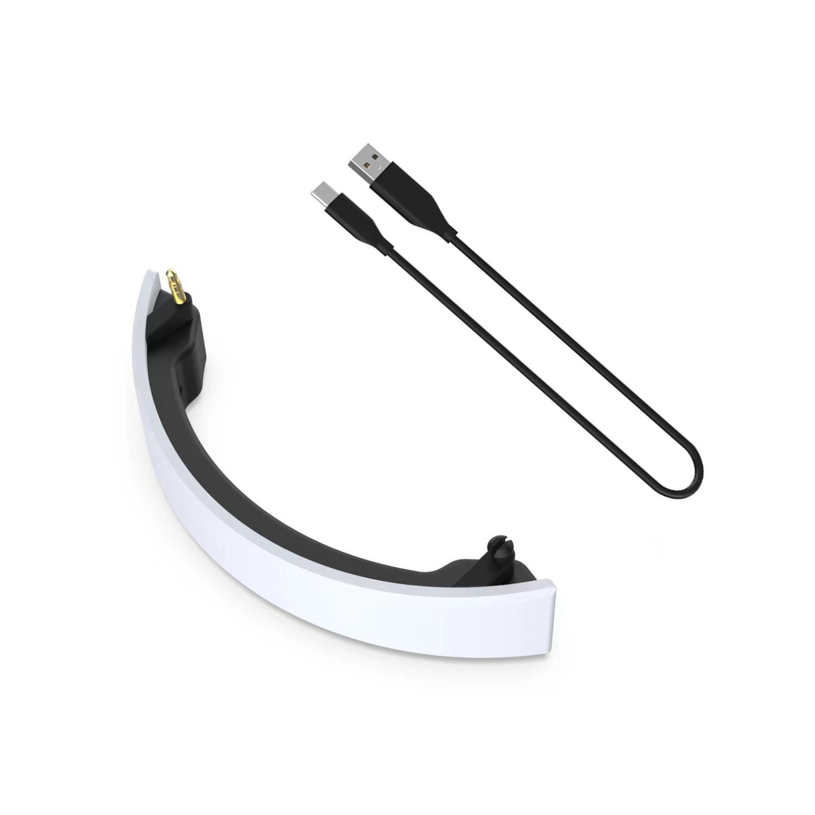 3.5mm USB Type-C Stereo External Speaker Kit For PS5 PS VR2 Gaming Headset