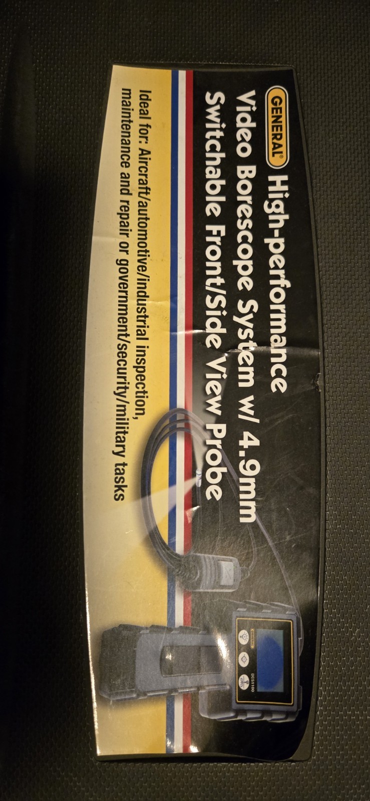 GENERAL DCS1100 BORESCOPE VIDEOPROBE
