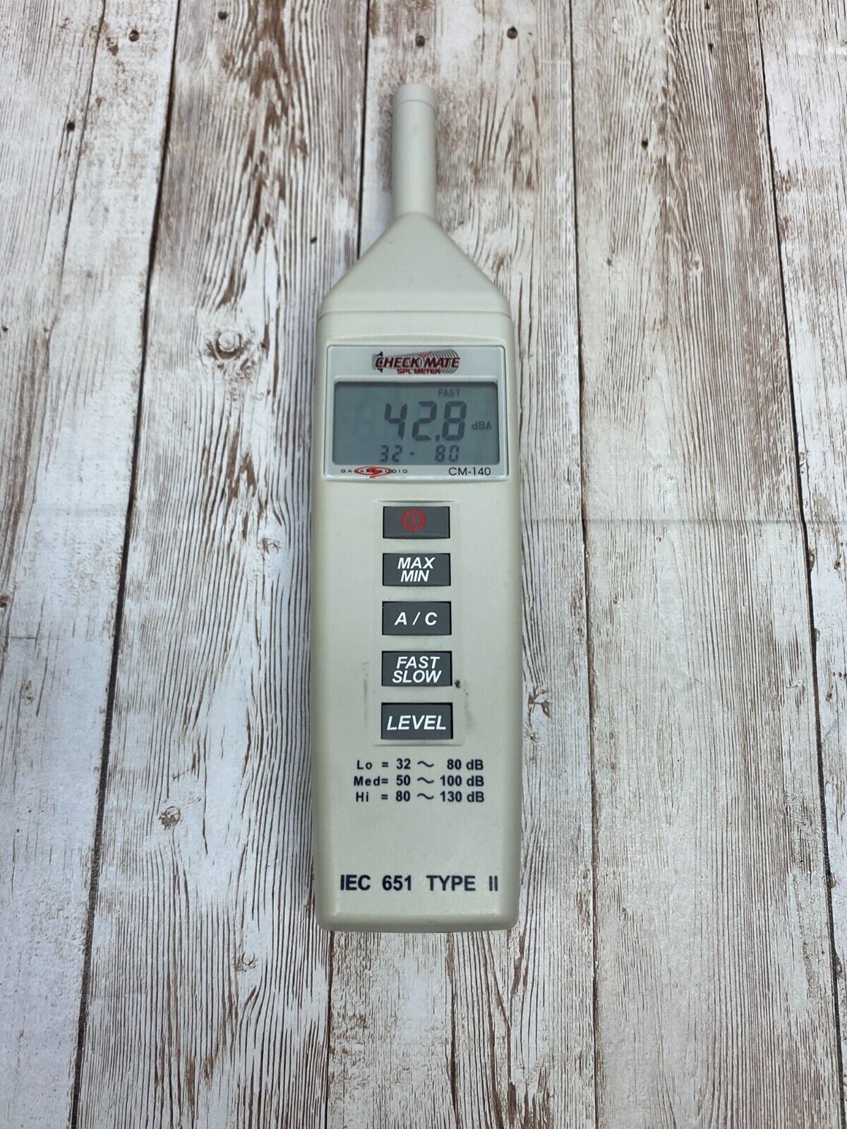 Galaxy Audio CM-140 Check Mate SPL Meter