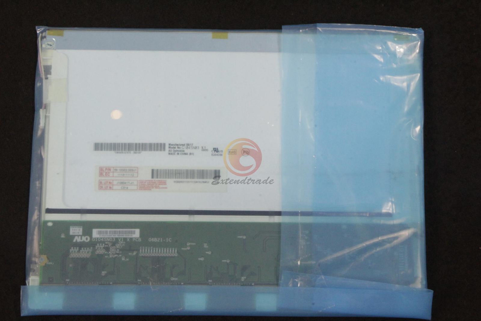 G104SN03 V.1 10.4" AUO 800*600 Resolution LCD Screen Panel
