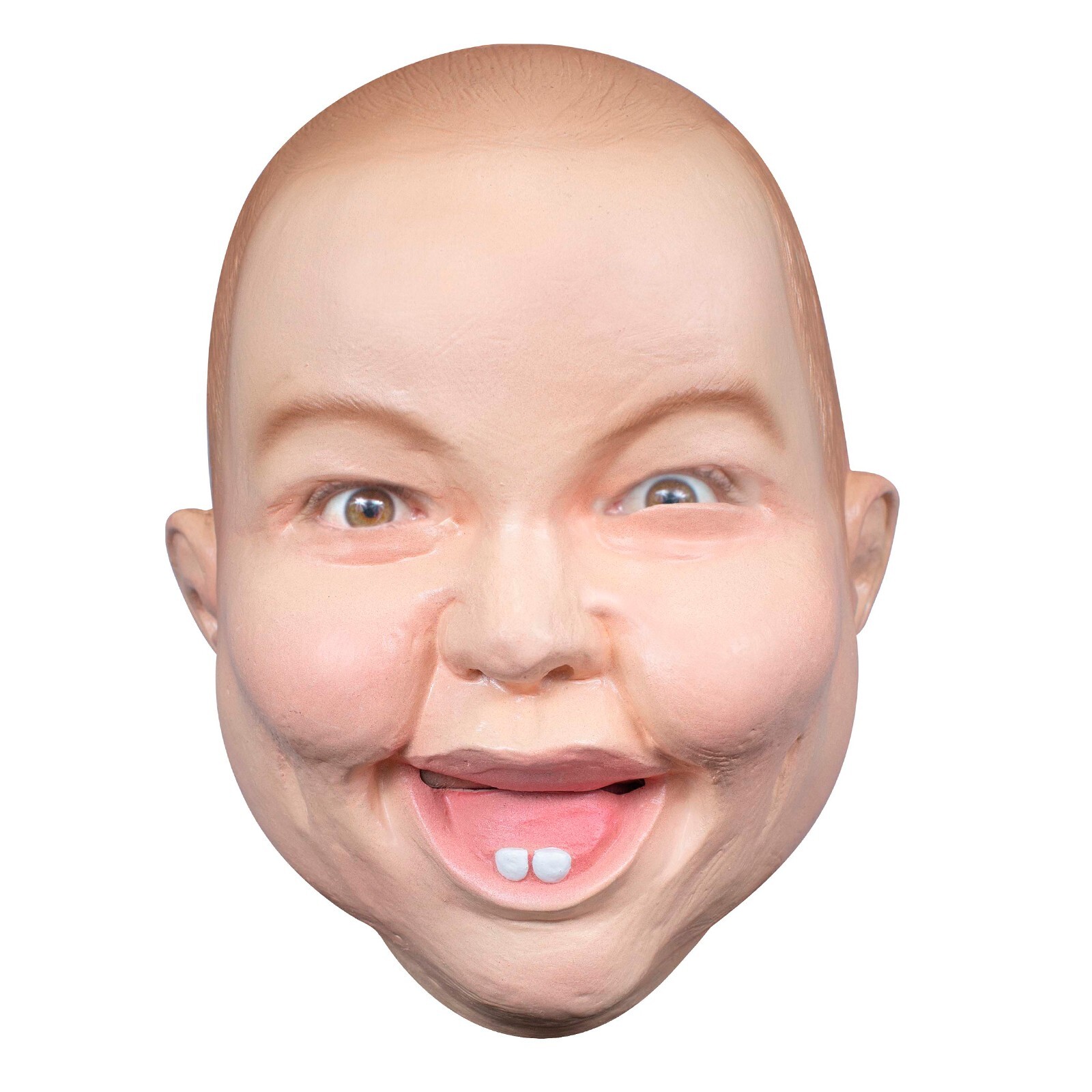 Ghoulish Productions Smiley Baby Latex Face Mask Horror Halloween Cosplay