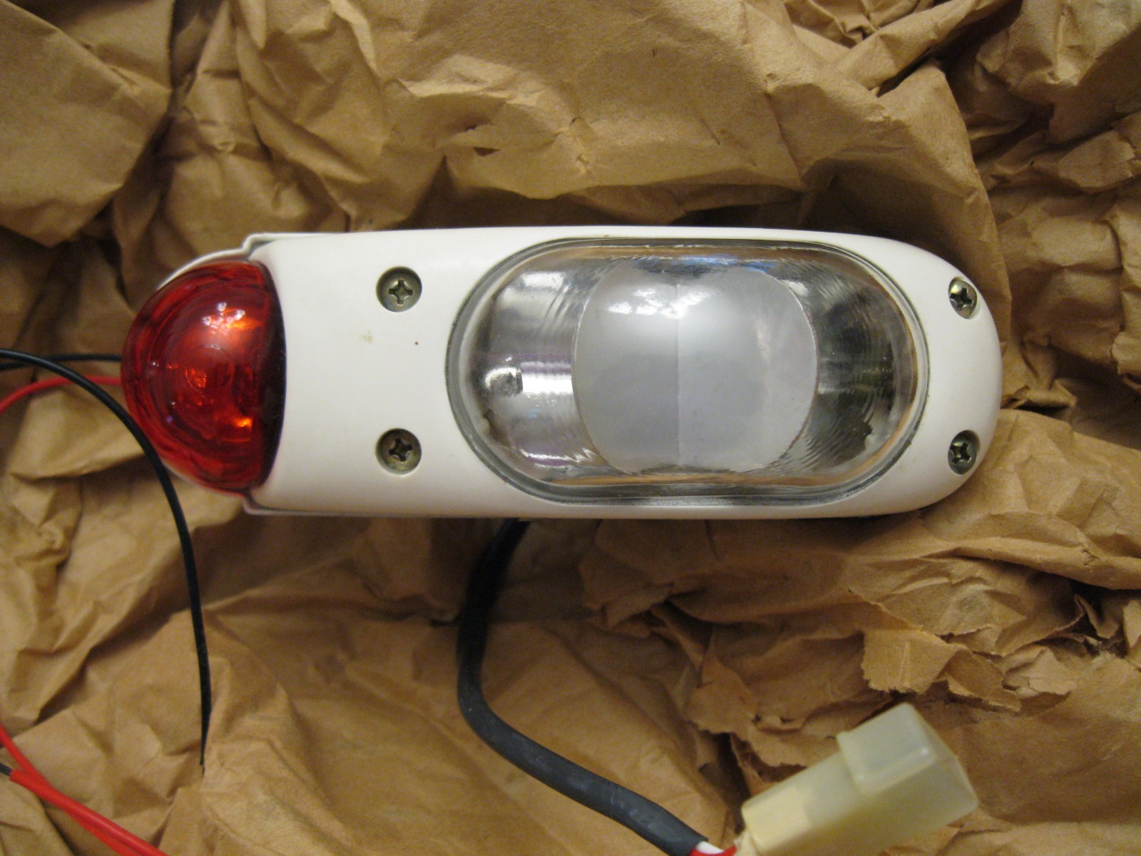 Grimes Wing Tip Strobe Light - Red 30-1265-3 New